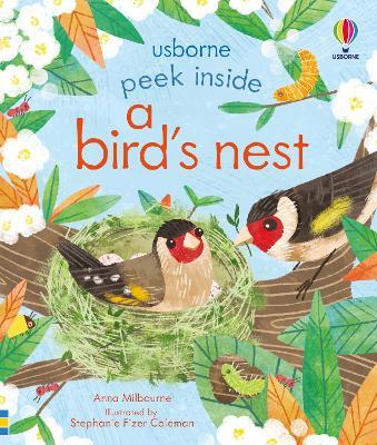 Peek Inside a Bird's Nest - Anna Milbourne - cover
