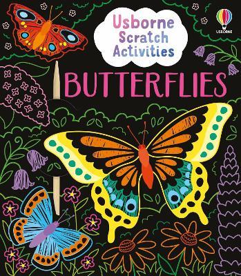 Usborne Scratch Activities Butterflies - Sam Baer - cover