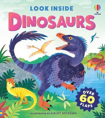 Look Inside Dinosaurs - Emily Bone - cover