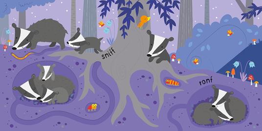 Di notte. Primi libri tattili. Trascina e scopri. Ediz. illustrata - Fiona Watt - 3