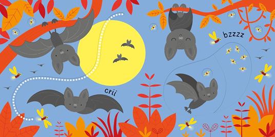 Di notte. Primi libri tattili. Trascina e scopri. Ediz. illustrata - Fiona Watt - 4