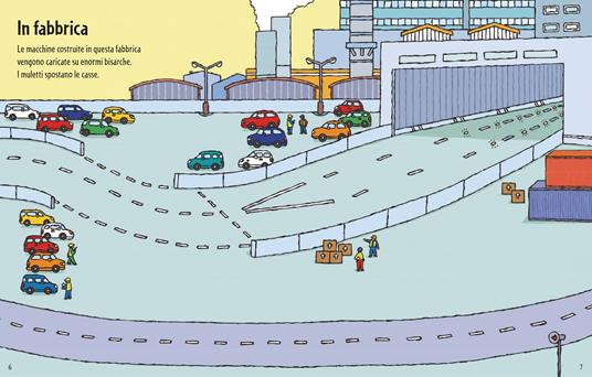 Camion, ruspe e cantieri. Con adesivi. Ediz. illustrata - Sam Taplin - 2