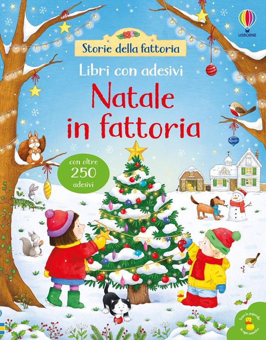 Natale in fattoria. Con adesivi. Ediz. illustrata - Kate Nolan - copertina