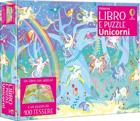 Unicorni. Con adesivi. Ediz. a colori. Con puzzle - Sam Smith - copertina