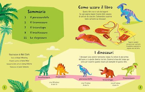 Dinosauri. Ediz. a colori - Abigail Wheatley - 2