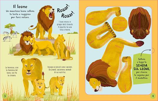 Animali della savana. Ediz. illustrata - Abigail Wheatley - 3