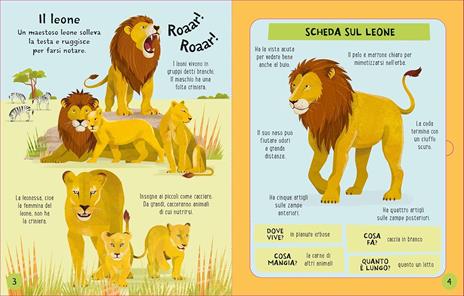 Animali della savana. Ediz. illustrata - Abigail Wheatley - 4