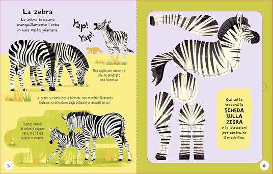 Animali della savana. Ediz. illustrata - Abigail Wheatley - 5