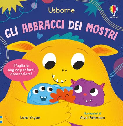 Gli abbracci dei mostri. Ediz. a colori - Lara Bryan - copertina
