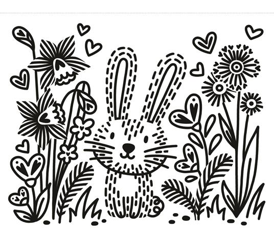 Coniglietti del cuore. Ediz. illustrata. Con pennello - Abigail Wheatley - 2