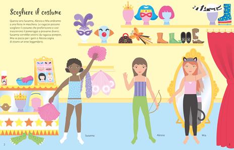 In maschera. Con adesivi. Ediz. a colori - Emily Bone - 2