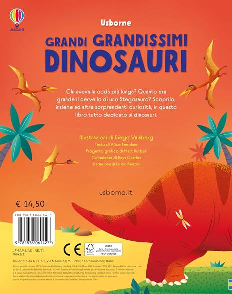 Grandi grandissimi dinosauri. Ediz. a colori - Alice Beecham - 7