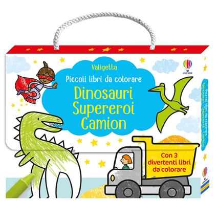 Dinosauri, supereroi, camion. Ediz. illustrata - Kirsteen Robson - copertina
