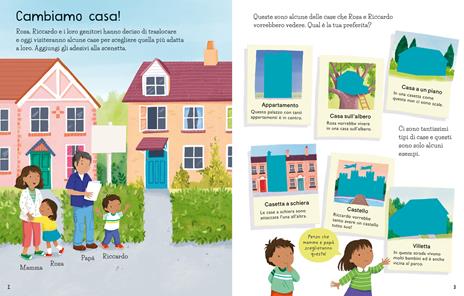 La nuova casa. Con adesivi. Ediz. a colori - Jessica Greenwell - 5