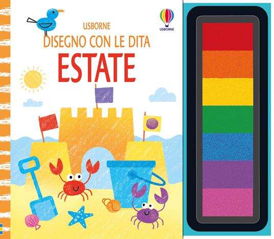 Estate. Ediz. a spirale. Con pannello di inchiostro - Fiona Watt - copertina