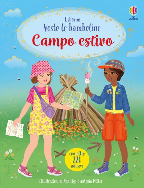 Campo estivo. Con adesivi. Ediz. a colori - Fiona Watt - copertina