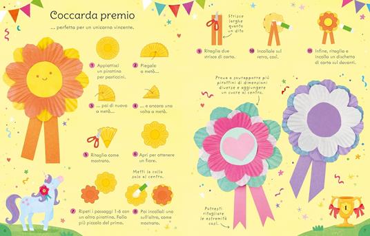 Lavoretti e attività con gli unicorni. Ediz. a colori - Kate Nolan - 4