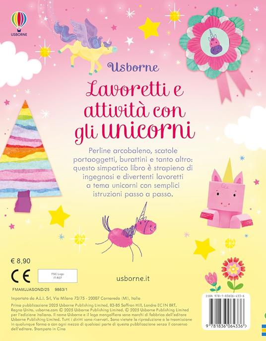 Lavoretti e attività con gli unicorni. Ediz. a colori - Kate Nolan - 7
