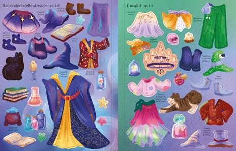 Streghe e stregoni. Con adesivi. Ediz. a colori - Fiona Watt - 2