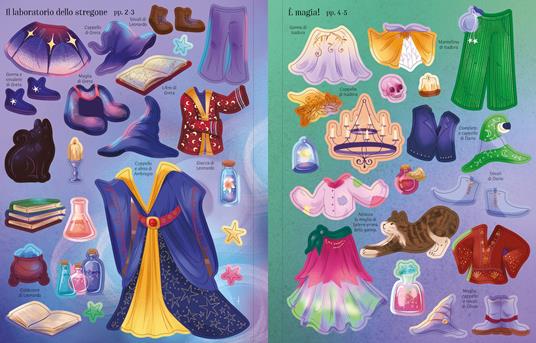 Streghe e stregoni. Con adesivi. Ediz. a colori - Fiona Watt - 2