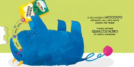 Il mostro mangiatutto. Ediz. illustrata - Anna Milbourne - 2