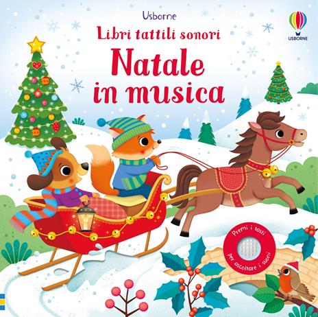 Natale in musica. Ediz. a colori - Sam Taplin - copertina