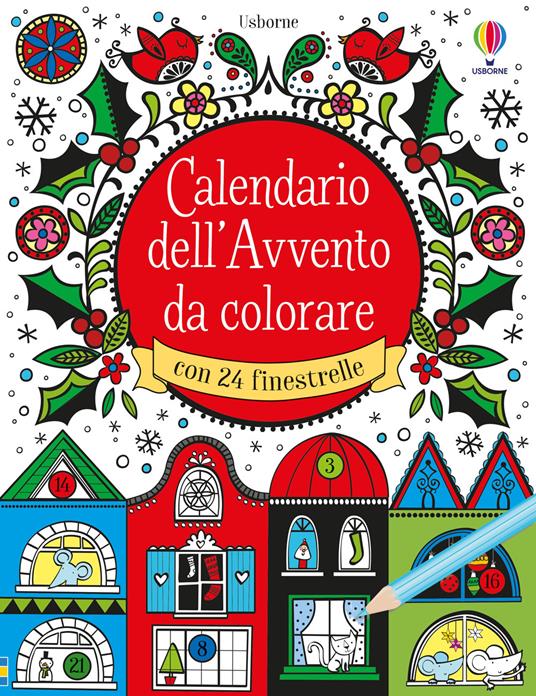 Calendario dell'Avvento da colorare. Ediz. a colori - Mary Cartwright - copertina
