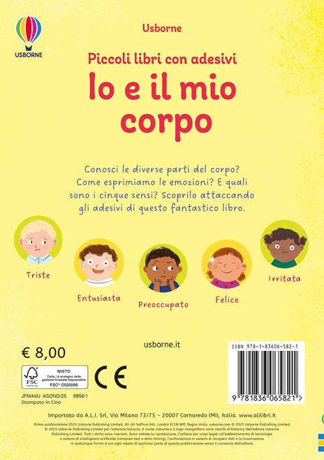 Io e il mio corpo. Con adesivi. Ediz. a colori - Caroline Young - 3