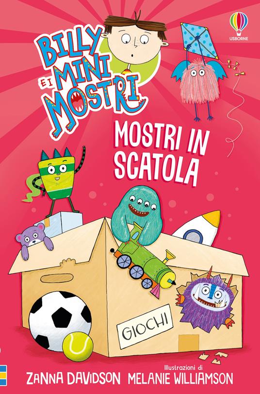 Mostri in scatola. Billy e i Mini Mostri. Ediz. illustrata - Zanna Davidson - copertina