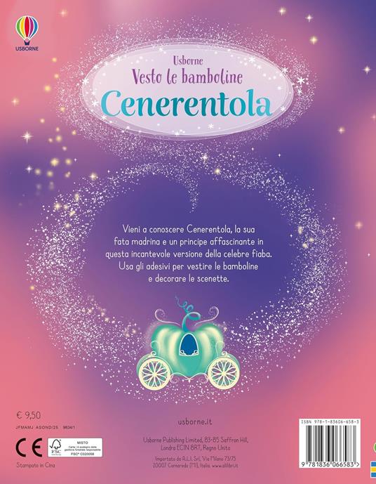 Cenerentola. Con adesivi. Ediz. a colori - Fiona Watt - 4
