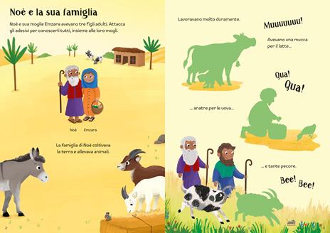 L'arca di Noè. Con adesivi. Ediz. a colori - Caroline Young - 5
