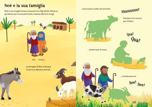 L'arca di Noè. Con adesivi. Ediz. a colori - Caroline Young - 5