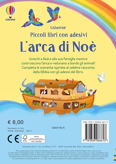 L'arca di Noè. Con adesivi. Ediz. a colori - Caroline Young - 5
