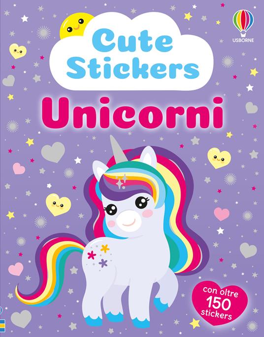 Unicorni. Con adesivi. Ediz. a colori - Kate Nolan - copertina