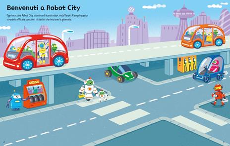 Robot. Con adesivi. Ediz. illustrata - Alice Beecham - 2