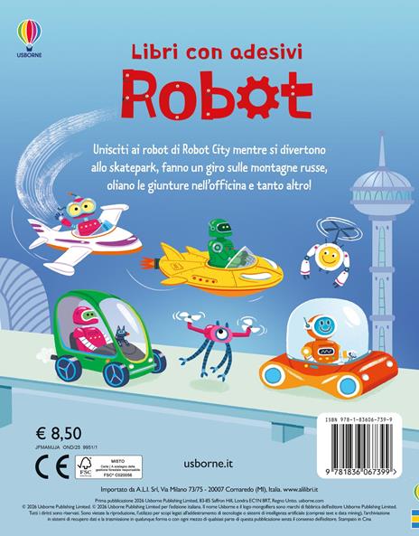 Robot. Con adesivi. Ediz. illustrata - Alice Beecham - 3