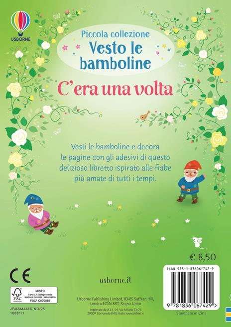 C'era una volta. Con adesivi. Ediz. a colori - Fiona Watt - 3