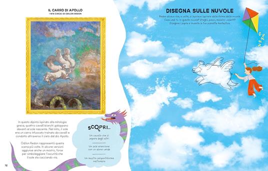 Quadri famosi da disegnare e colorare. Ediz. illustrata - Rosie Dickins - 3