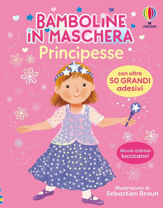 Principesse. Con adesivi. Ediz. a colori - Lizzie Cope - copertina
