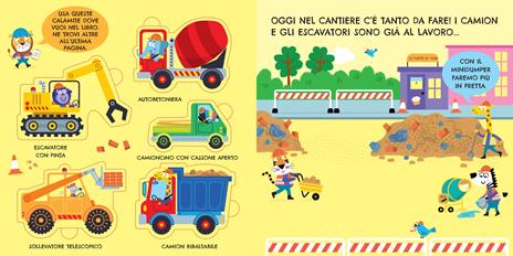 Camion e ruspe. Ediz. a colori. Con calamite - Kristie Pickersgill - 2