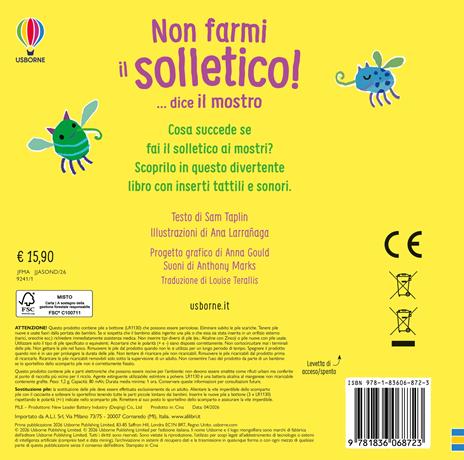 Non farmi il solletico! ...dice il mostro. Ediz. a colori - Sam Taplin - 3