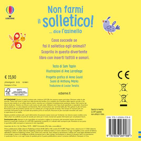 Non farmi il solletico! ...dice l'asinello. Ediz. a colori - Sam Taplin - 3