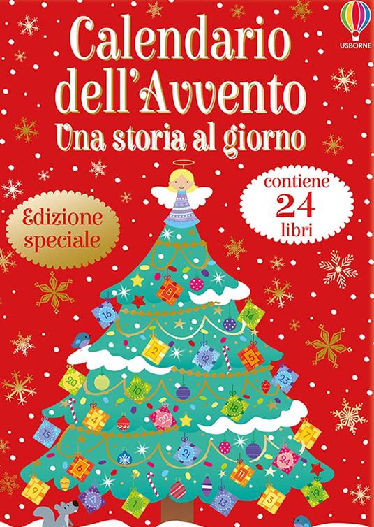 Calendario dell'Avvento. Una storia al giorno. Ediz. a colori. Vol. 1 - copertina