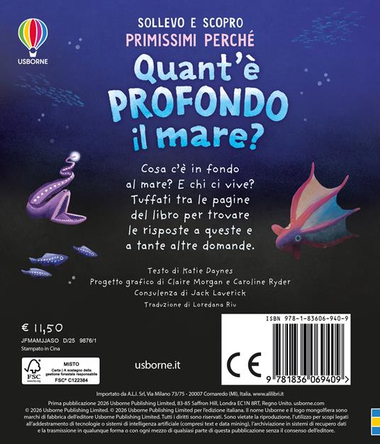 Quant'è profondo il mare? Ediz. a colori - Katie Daynes - 3