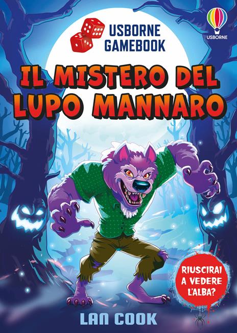 Il mistero del lupo mannaro - Lan Cook - copertina