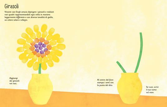 Quadri famosi. Ediz. a colori. Ediz. a spirale. Con pannello di inchiostro - Rosie Dickins - 2