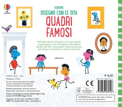 Quadri famosi. Ediz. a colori. Ediz. a spirale. Con pannello di inchiostro - Rosie Dickins - 3