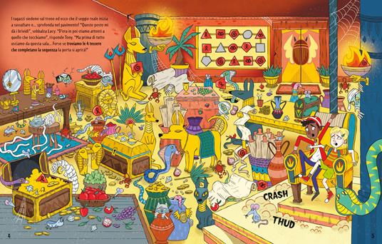 Fuga dalla piramide. Escape book. Ediz. a colori - Sam Smith - 2