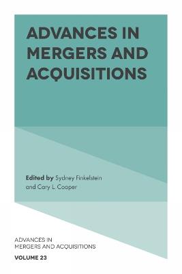Advances in Mergers and Acquisitions - cover