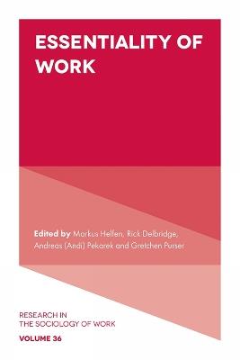 Essentiality of Work - cover